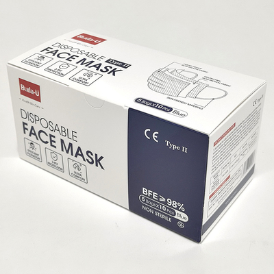 ASTMのレベル2のリストされている大人の医学の防護マスクのFDA装置および登録