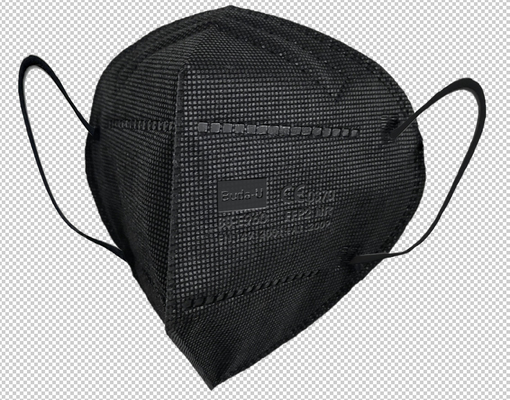 セリウム0370の証明された5つの層の黒FFP2の防護マスク